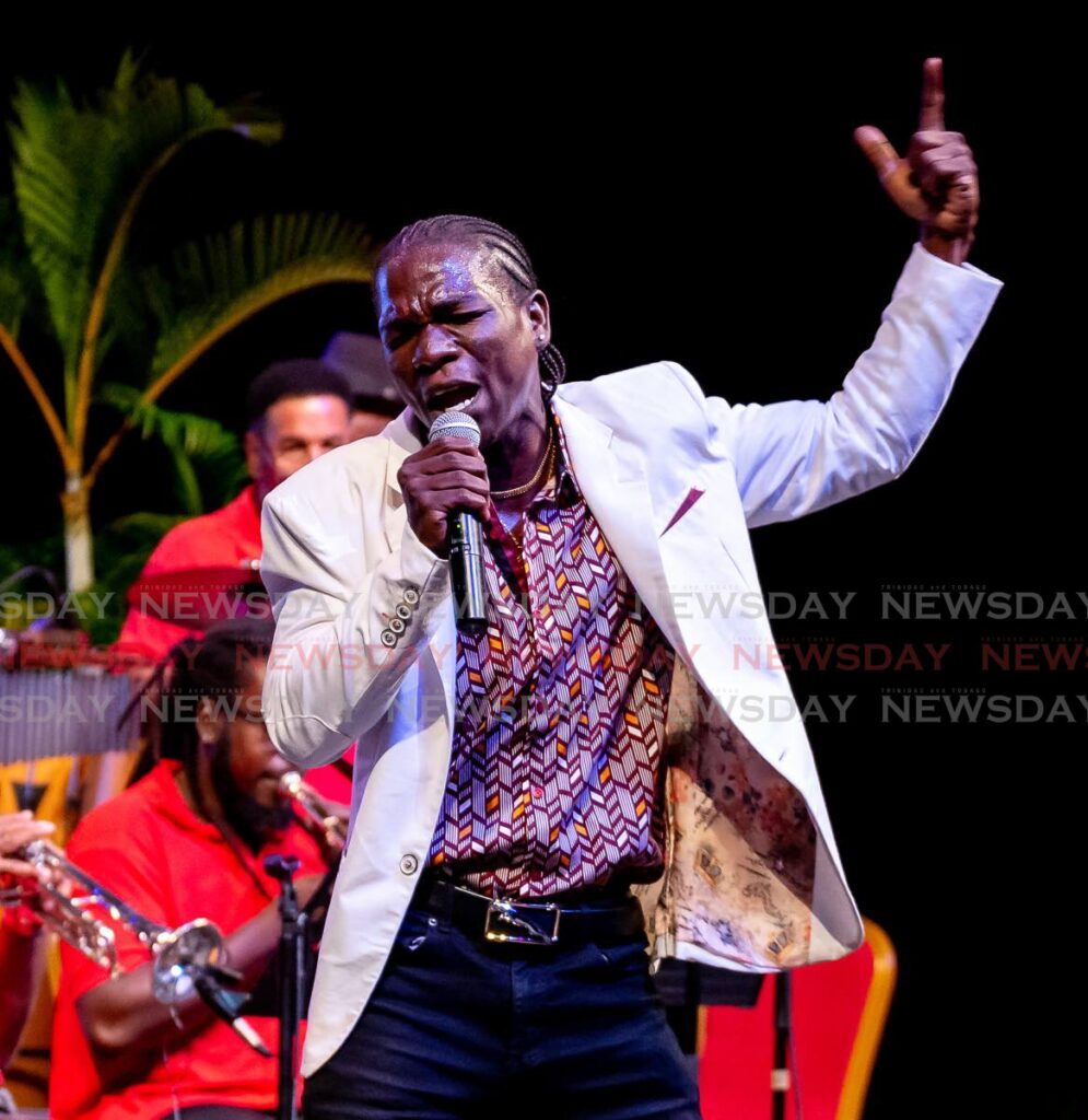 Defending Tobago Calypso Monarch champ Dillon Thomas - 