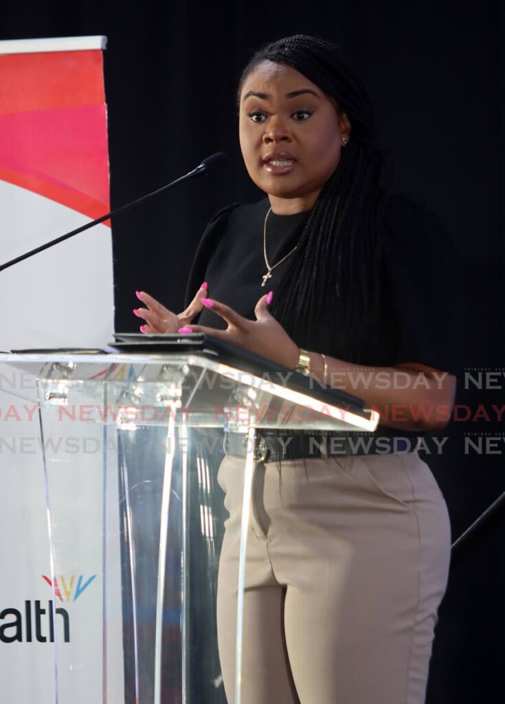 Minister of Sport and Youth Affairs Shamfa Cudjoe-Lewis.  - FILE PHOTO