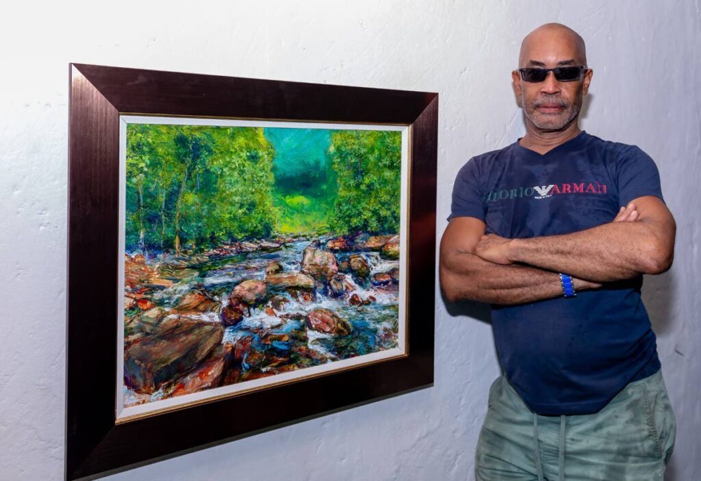 Martin Superville, owner of The Art Gallery, Lowlands, Tobago. - File photo