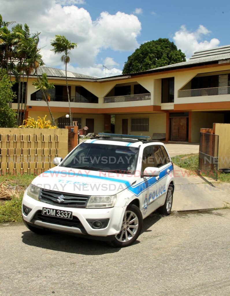 The Mathura family home on Butu Road, South Valsayn, at which the skeletal remains of teenager Hannah Mathura were found in March. - File photo by Faith Ayoung