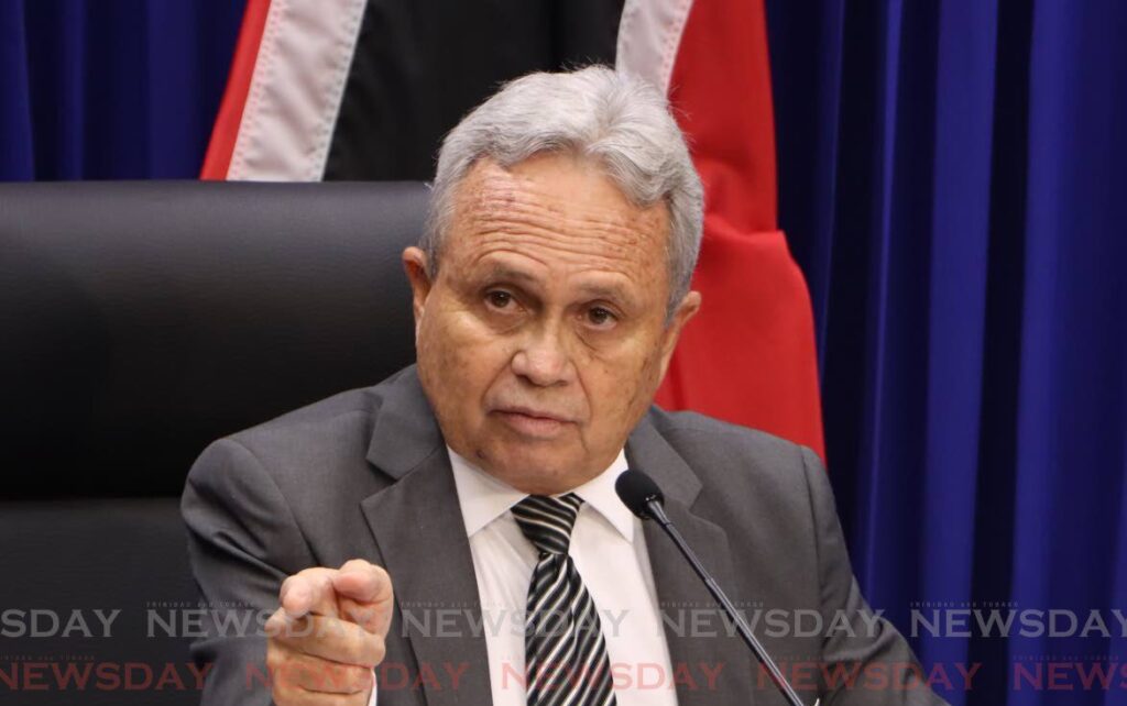 Minister of Finance Colm Imbert. - File photo by Angelo Marcelle