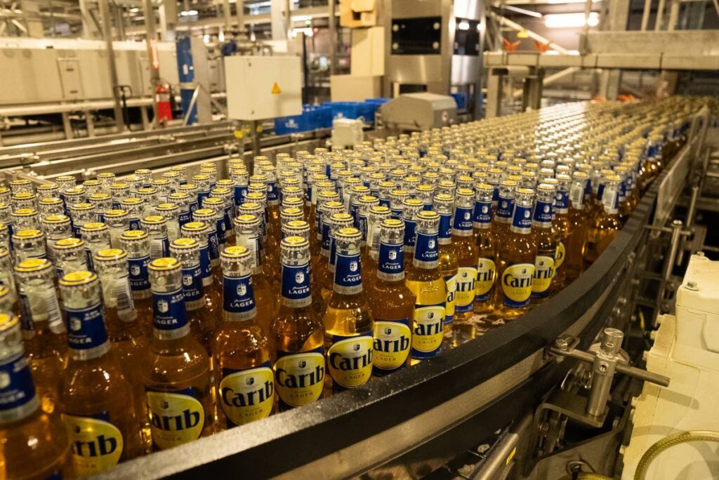 Carib Brewery launches new production line 7. - Photo courtesy Carib Brewery