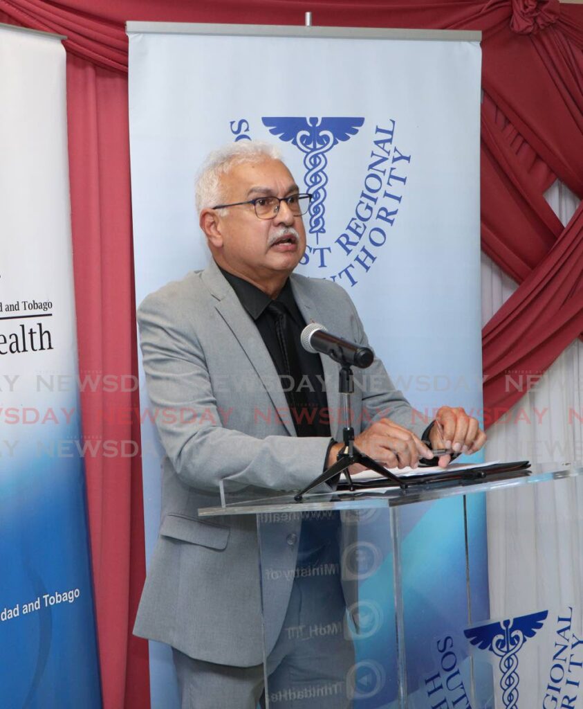 Health Minister Terrence Deyalsingh - Angelo Marcelle