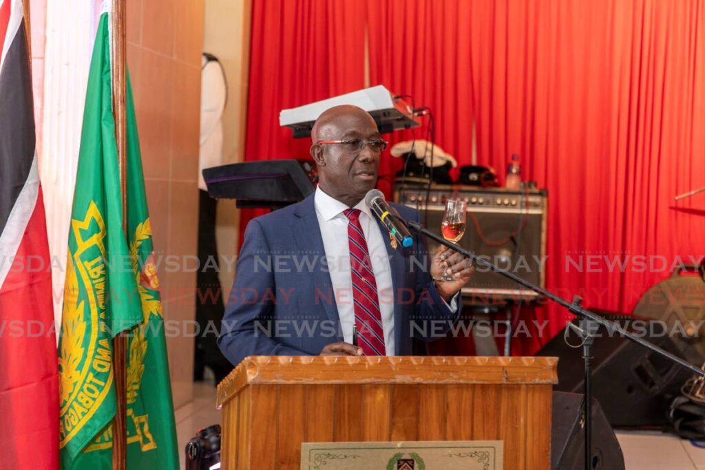 Prime Minister Dr Rowley - Photo by Jeff K. Mayers