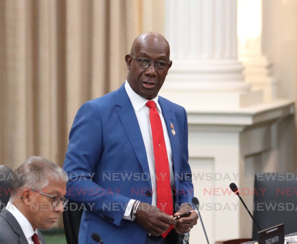 Prime Minister Dr Rowley - Photo by Faith Ayoung