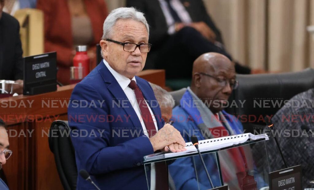 Finance Minister Colm Imbert. - File photo by Roger Jacob