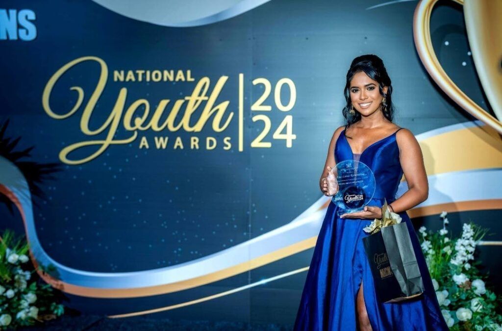 DJ Ana at the Ministry of Youth Development and National Service National Youth Awards ceremony, on September 19, at the Hyatt Regency, Port of Spain.  - 