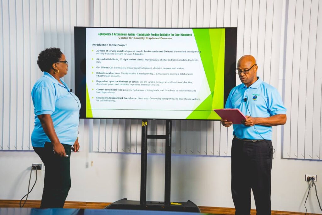 Court Shamrock in San Fernando hopes to go green with the support of the Digicel Foundation and Shell T&T EPIC Funding. - Photo courtesy Digicel Foundation