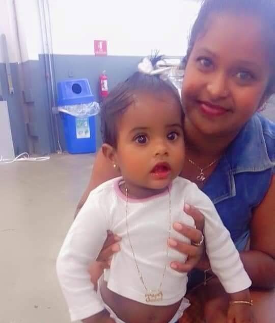 MURDERED: Tara Ramsaroop and her baby daughter Jada Mootilal. -  