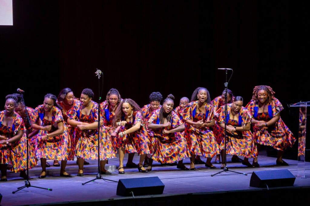 Signal Hill Alumni Choir performs at their concert 2064: A Musical Odyssey at the Shaw Park Complex on October 6. - Scott's Photography