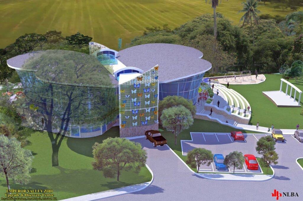 Udecott's design for the expansion project at the Emperor Valley Zoo.  - 