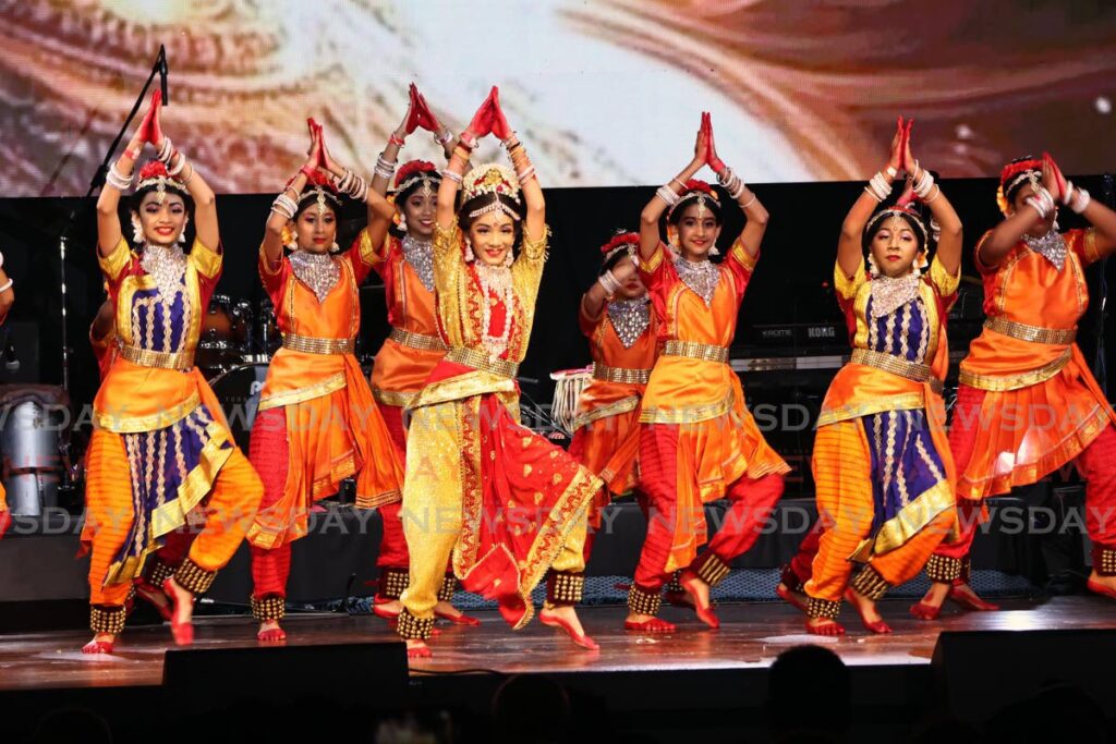 The Apsara Dance Company performs at the Divali Nagar. - Lincoln Holder 