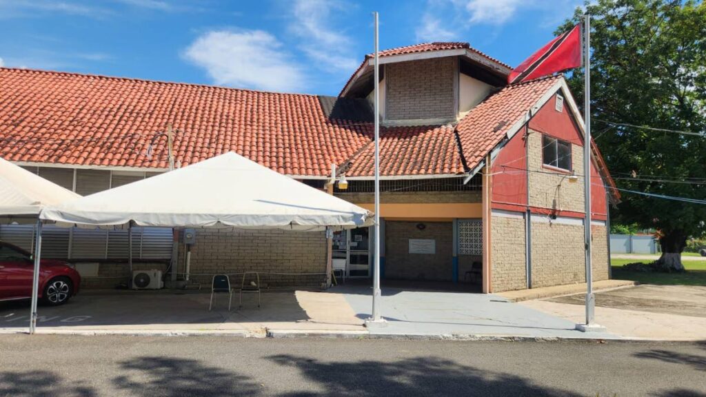 The Diagnostic Research Educational and Therapeutic Centre for the Hearing Impaired building at  Wrightson Road, Port of Spain is in need of repairs. - Photo courtesy DRETCHI