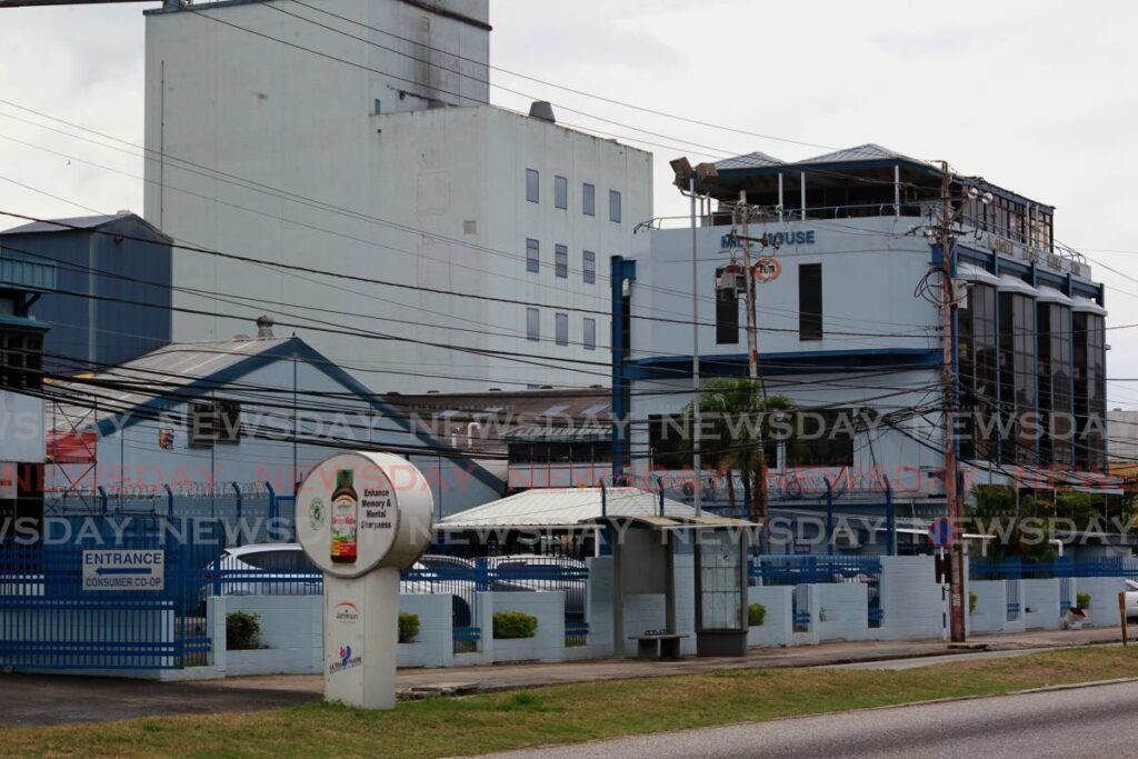 The head office of National Flour Mills on Wrightson Road, Port of Spain. - File photo