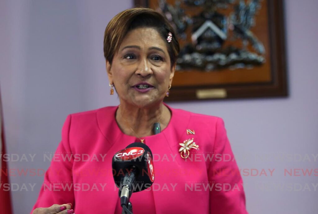 UNC political leader Kamla Persad-Bissessar. - File photo