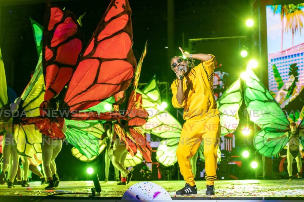 Machel Montano. - Photo by Jeff K Mayers