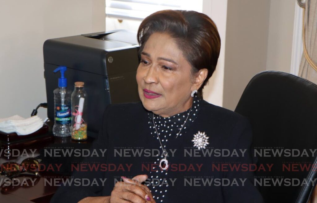 Opposition Leader Kamla Persad-Bissessar. - File photo by Angelo Marcelle