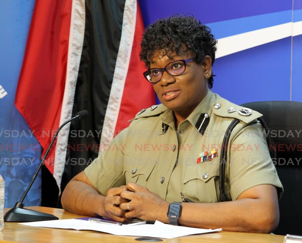 Police Commissioner Erla Harewood-Christopher - ROGER JACOB