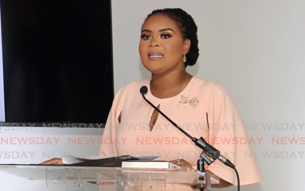 Minister of Sport and Community Development Shamfa Cudjoe-Lewis. - File photo by Faith Ayoung