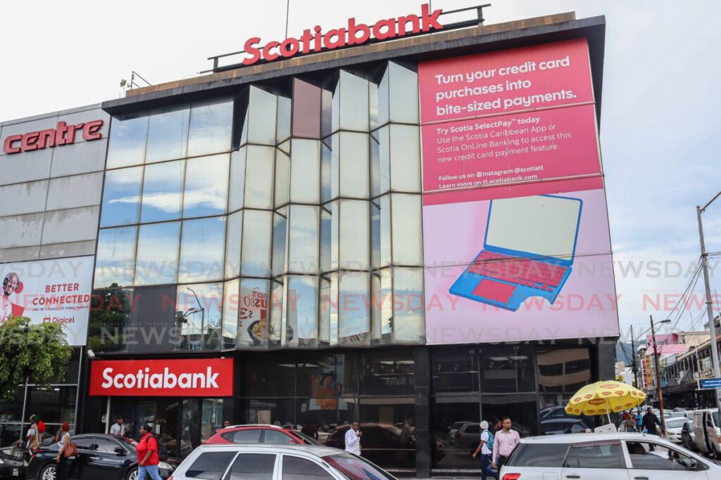 Scotiabank, Independence Square, Port of Spain. FILE PHOTO - 