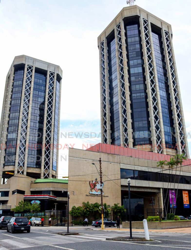 The Central Bank of Trinidad and Tobago, located at Independence Square, Port of Spain.  - File photo