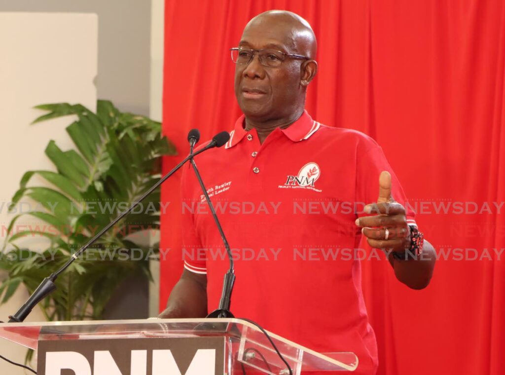 Prime Minister Dr Keith Rowley. - File photo by Ayanna Kinsale 