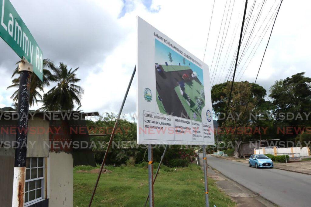 Lammy Road in Argyle, Tobago where Victoria Guerra, also known as Dolly Boss, was killed in August. - Photo by Ayanna Kinsale