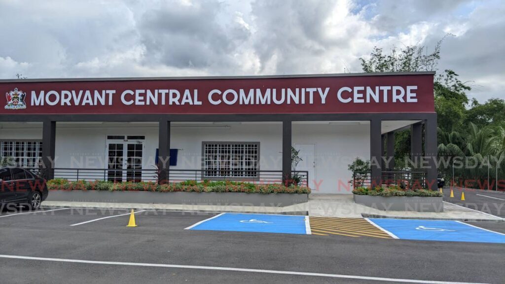 The new Morvant Central Community Centre - Photo by Mya Quamie