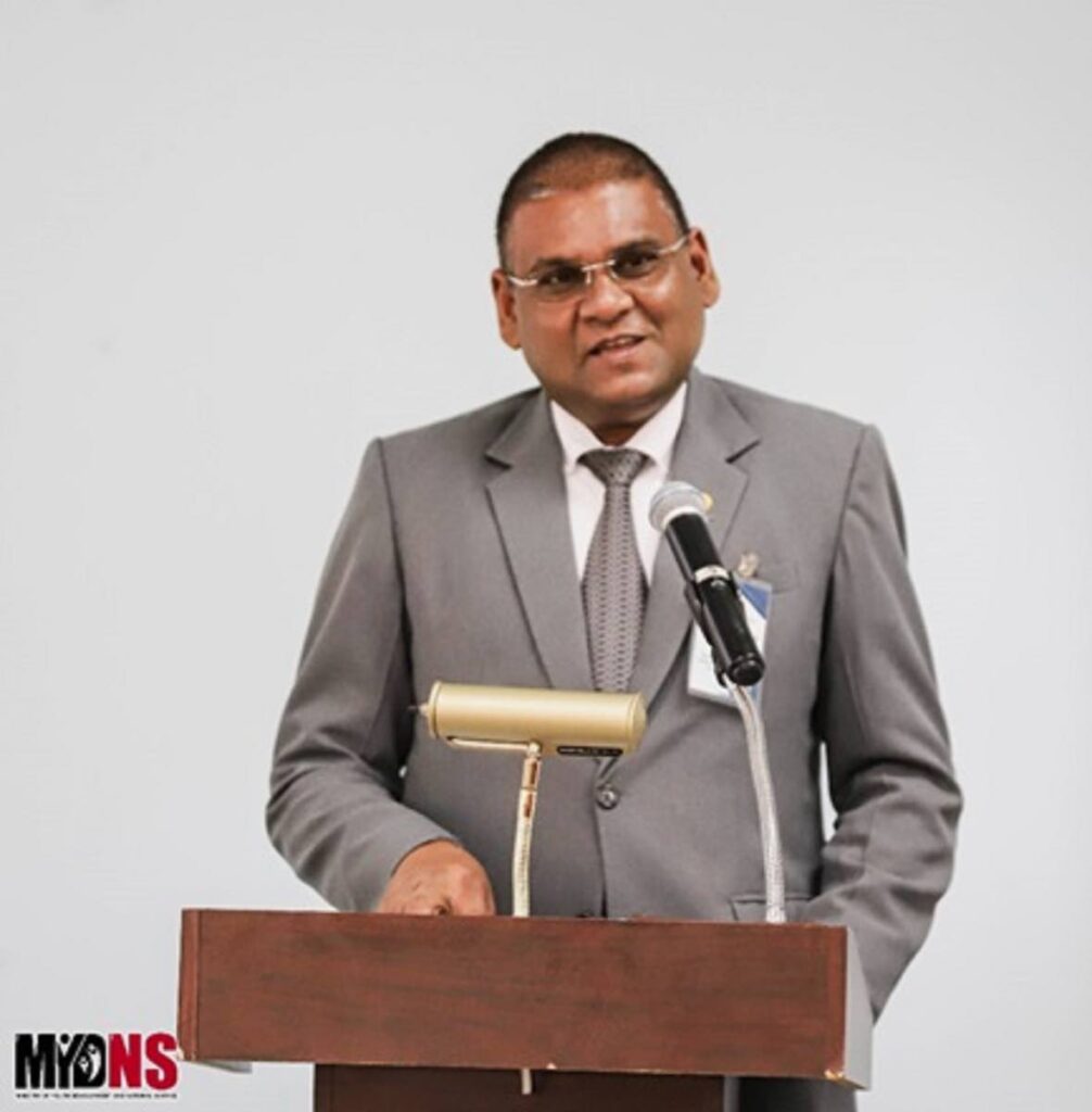 Ministry of Youth Development and National Service acting permanent secretary Narine Charran. - 