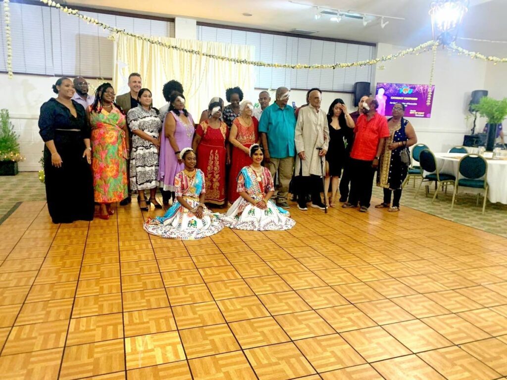 The Project You Team with sponsors, entertainers and patients take a group photo at the launch of the Cataract Campaign for the Eradication of Reversible Blindness on October 29 at the Century Ballroom, Queen’s Park Cricket Club, Tragarete Road, Port of Spain. - 