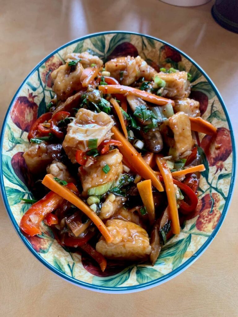 Chinese food is a fast and healthy way to cook. - Photo courtesy Wendy Rahamut