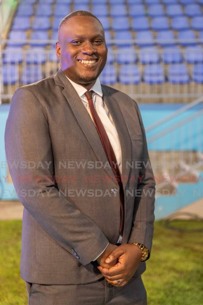 Trinidad and Tobago Football Association president Kieron Edwards. - Photo by Jeff K. Mayers