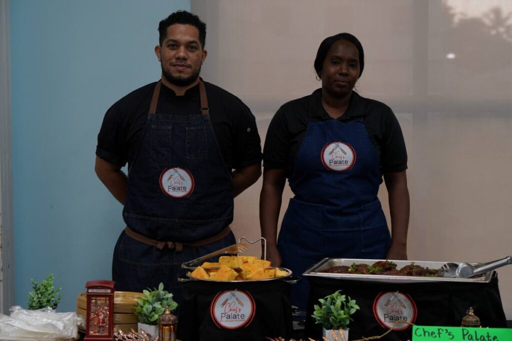 Chef Jason Hugguns and chef Tamika Taitt, Chef's Palate. - 