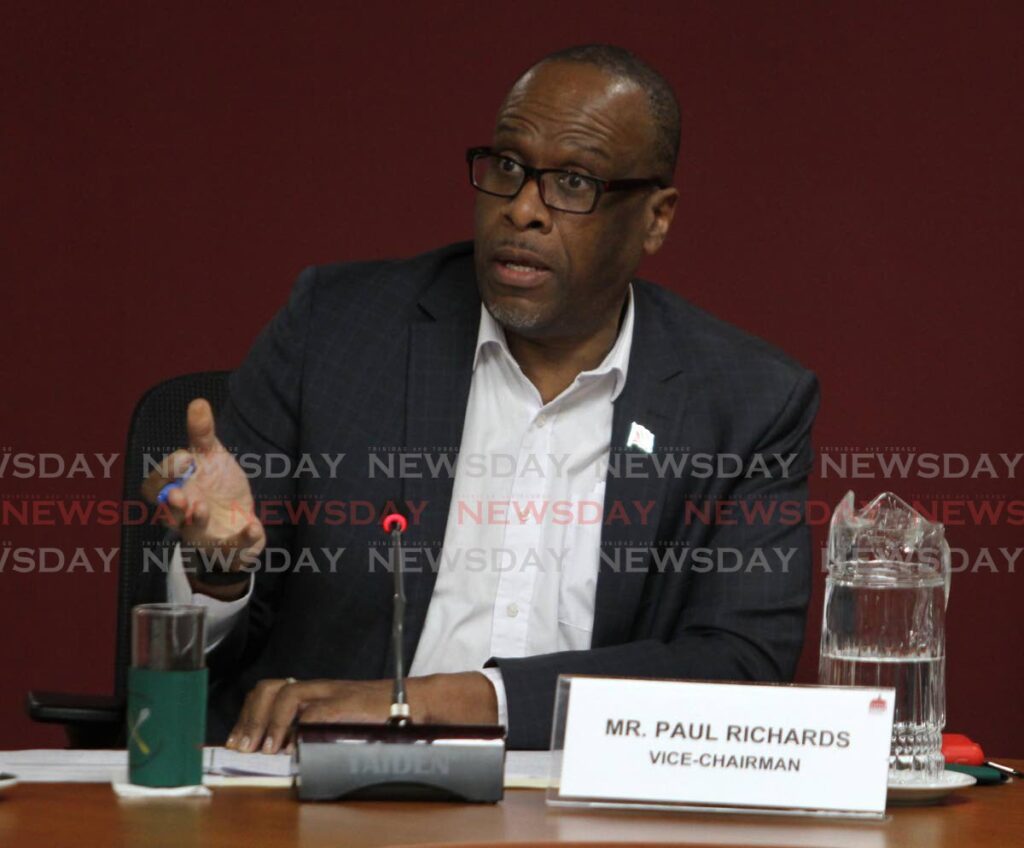 Independent Senator Dr Paul Richards. - File photo by Angelo Marcelle