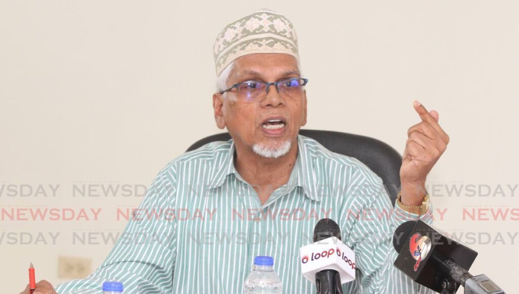 ASJA general secretary Rahimool Hosein. - File photo