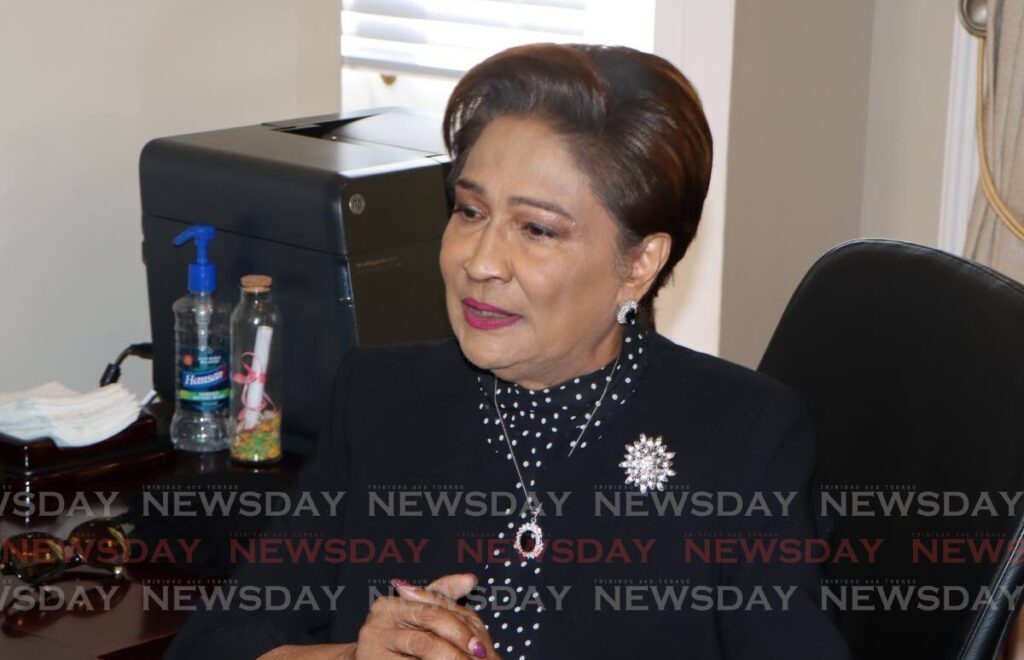 Opposition Leader Kamla Persad-Bissessar. - File photo