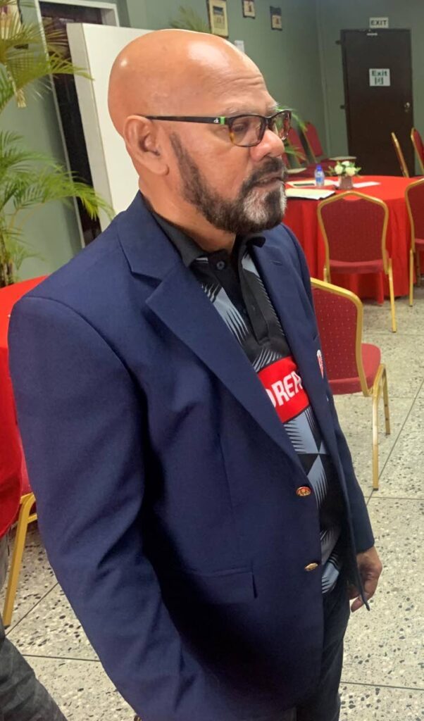 Worn TT Cricket Board treasurer Kiswah Chaitoo. - TTCB/File Describe