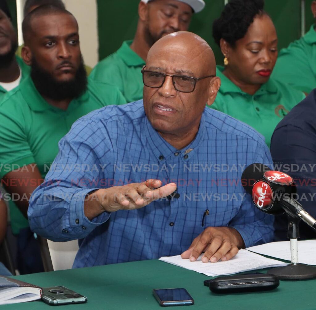 OWTU president general Ancel Roget. FILE PHOTO - Angelo Marcelle