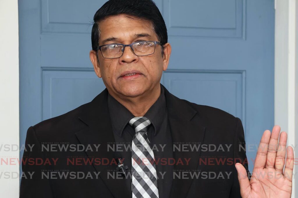 Interim political leader of the Congress of the People Prakash Ramadhar - File photo