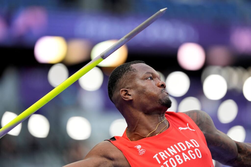 Trinidad and Tobago Olympic medallist Keshorn Walcott held the first leg of his Golden League athletics meet, on December 7, 2024 at the Eddie Hart Grounds, Tacarigua. - (AP FILE PHOTO)