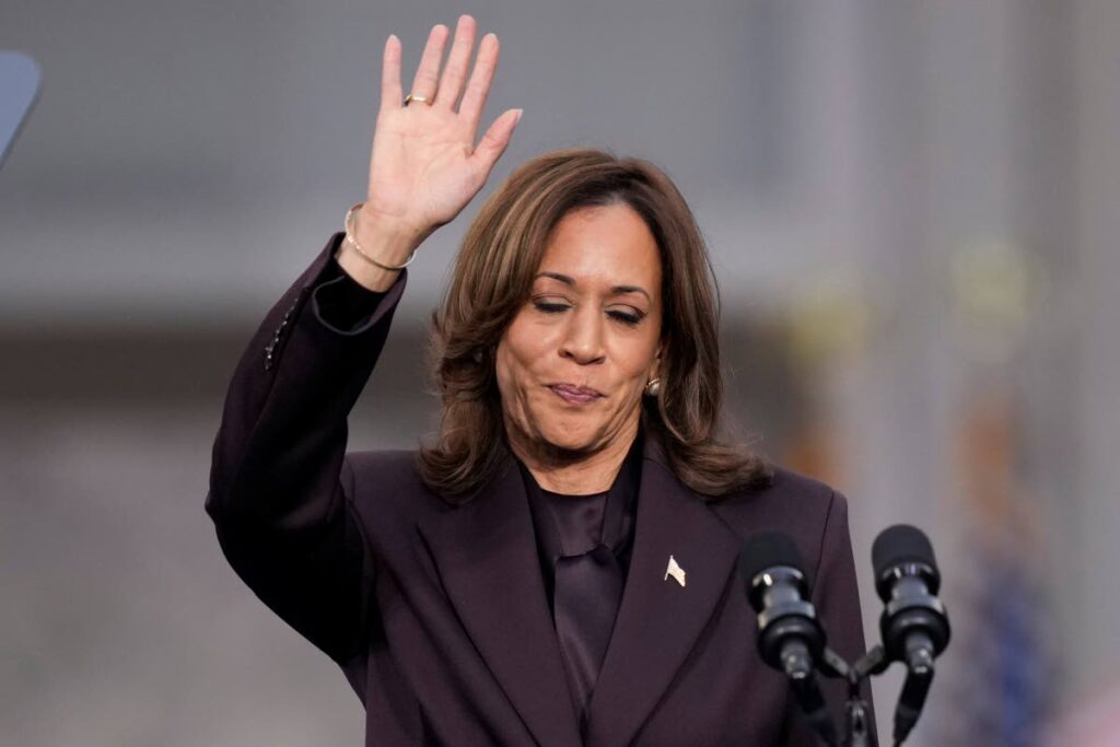 US Vice-President Kamala Harris. AP PHOTO  - 