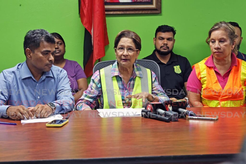 Opposition Leader Kamla Persad-Bissessar - LIncoln Holder 