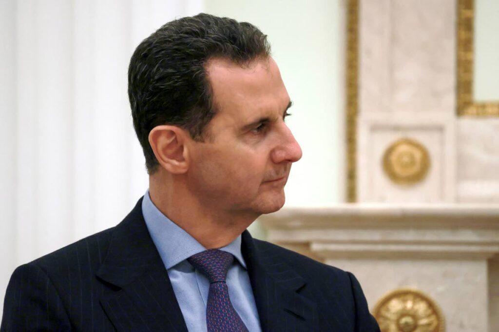 Ousted Syrian President Bashar al-Assad - 