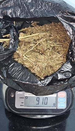 Compressed marijuana found in Couva on December 7.  -