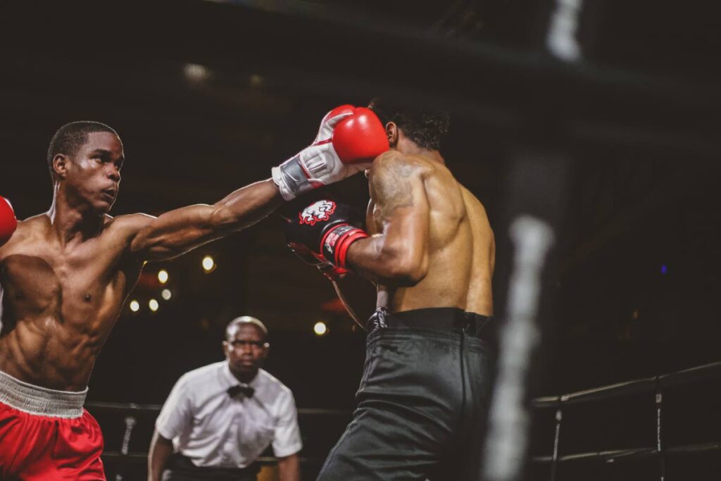 Trinidad and Tobago boxer Thurion Garcia (L) will aim to claim his first domestic amateur middleweight title on  December 13 at the Rabz 6 kickboxing event which punches off at Sound Forge in Mucurapo. - via RabzTT