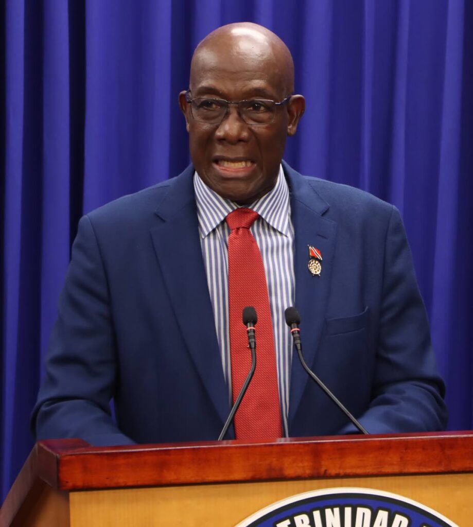 Dr Rowley, political leader of the PNM - Angelo Marcelle