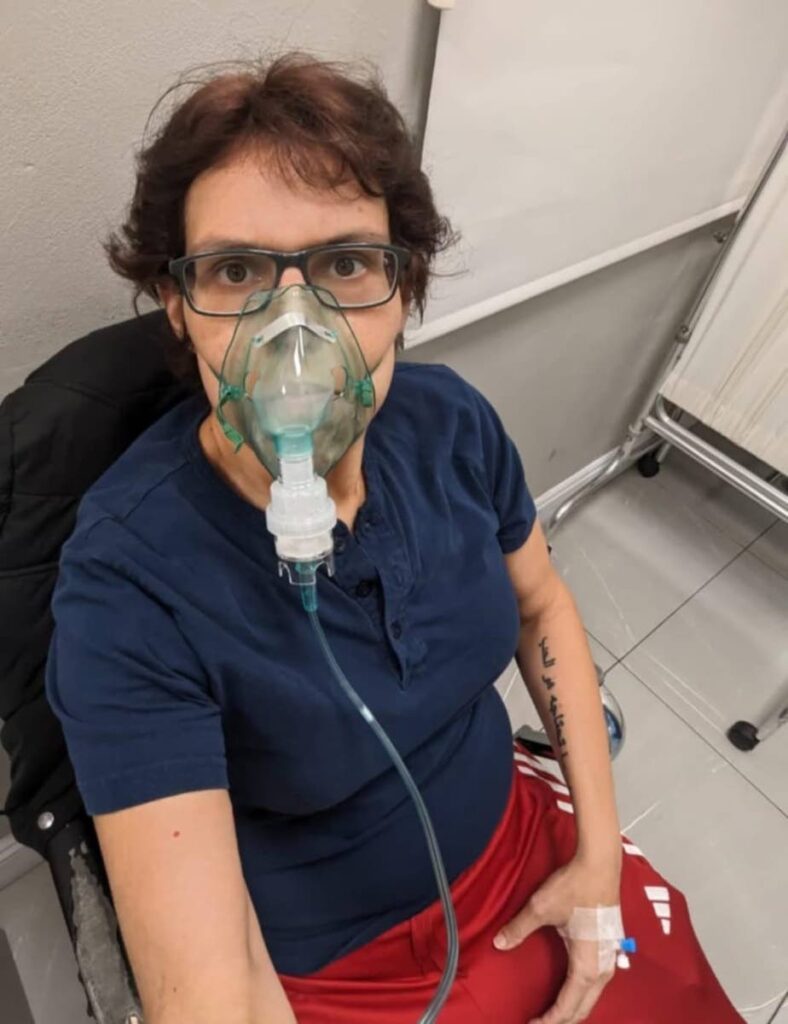 Sofiyah Ghany sometimes had to go to hospital and be put on a nebuliser when her breathing difficulties got too bad.  - Photo courtesy Sofiyah Ghany