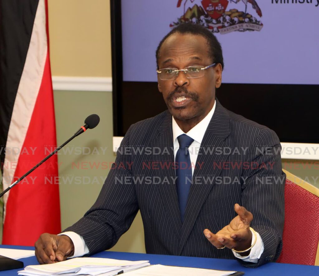 Minister of National Security Fitzgerald Hinds - Angelo Marcelle