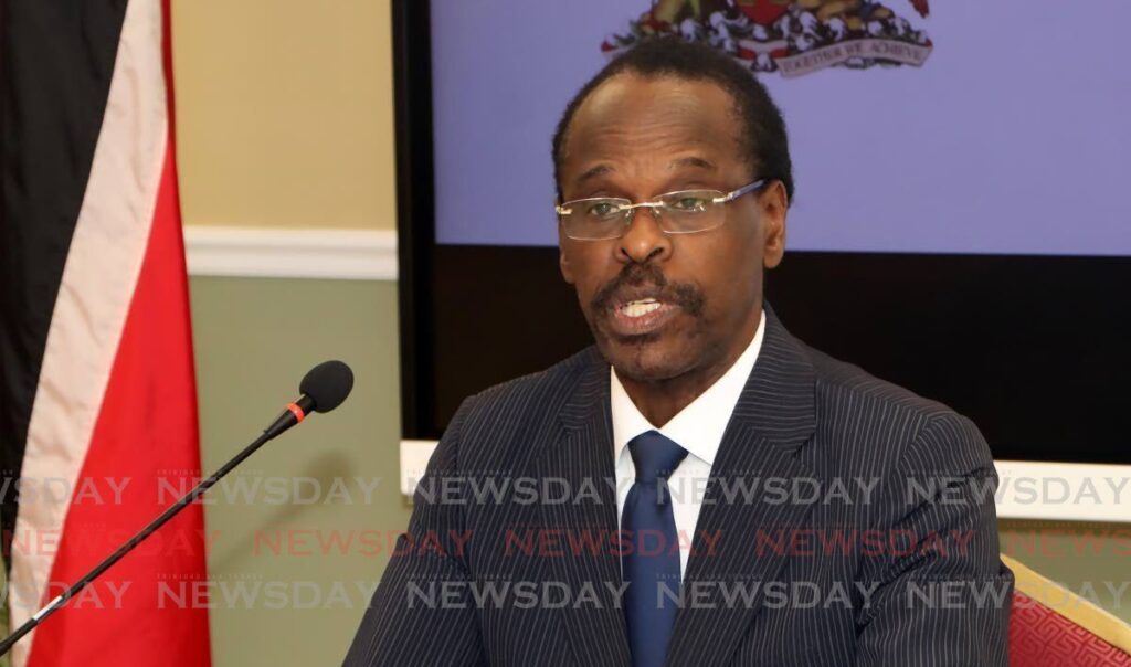 Minister of National Security Fitzgerald Hinds. - File photo by Angelo Marcelle