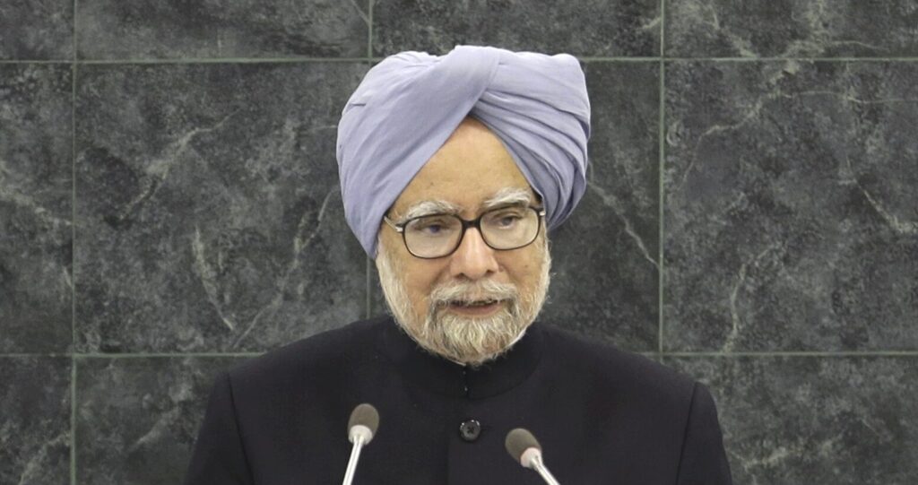 Manmohan Singh. -